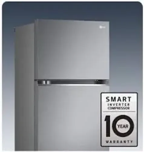 Geladeira LG Frost Free Inverter 395L Duplex | Cor: Platinum Inox | Voltagem: 220V