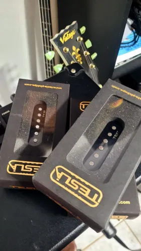 Set de captadores Tesla Plasma 1 - Alnico 5!