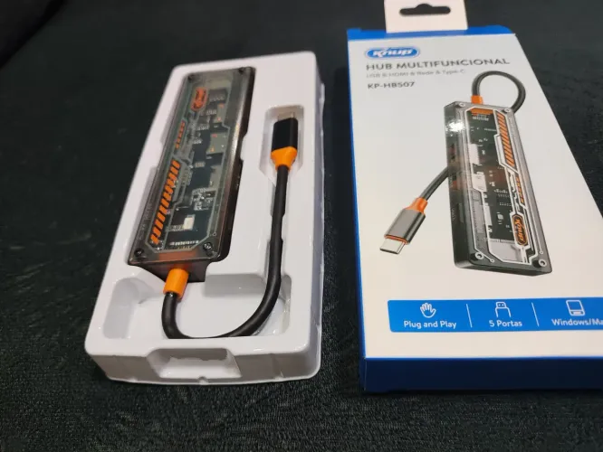 Hub Multifuncional USB-C Knp