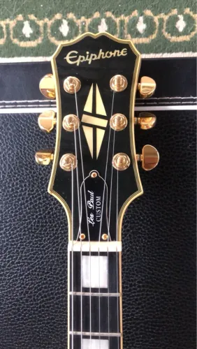 Epiphone Alpine White Custom com upgrade 