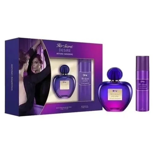 KIT ANTNIO BANDERAS HER SECRET DESIRE EDT