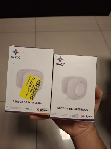 Kit 2 - Sensor de presença ZigBee 3.0 Ekaza - Alexa