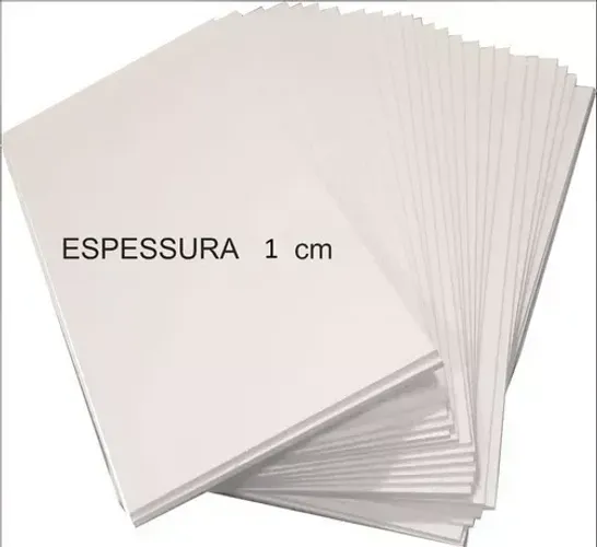 Placas de isopor 1 cm -"Isopor para Embalagens e Artesanato"
