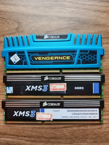 KIT 3 MEMORIAS DDR3