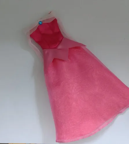 Vestido boneca Aurora 30cm