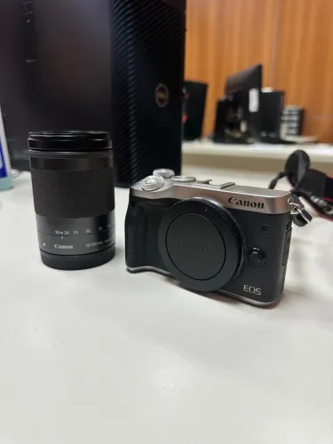 Cânon mirrorless eos m6 com defeito (leia a descrição)