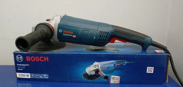 Lixadeira 7'' GWS 22 U industrial 2200w bosch c/ lixa pra madeira