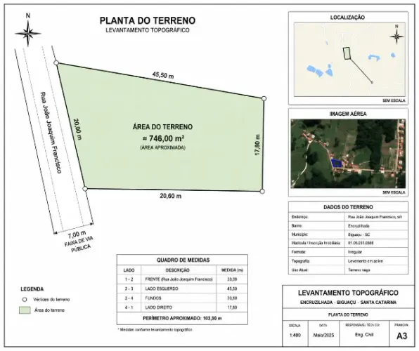 TERRENO 746m² EM BIGUAÇU | COMERCIAL | RESIDENCIAL | PARCELA DIRETO | ACEITA PERMUTA