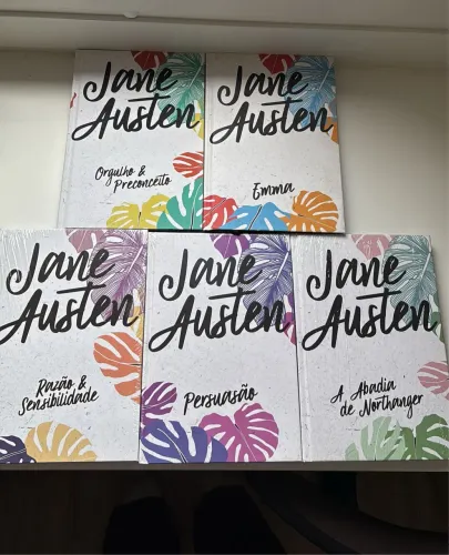 Kit 05 Livros Jane Austen - Capa Dura Edição Especial