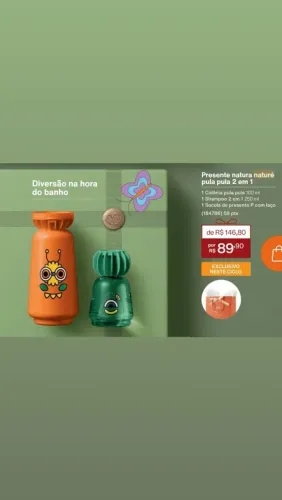 Kit infantil pula pula Naturé 