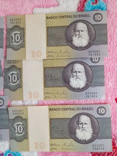 Notas raras de 10 cruzeiros