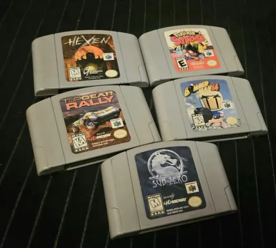 Lote Jogos Nintendo 64