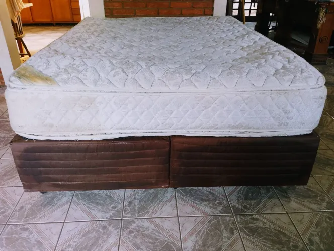 Cama Box Queen Size Colchão TOP #Entregamos