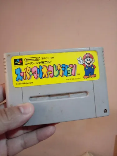 Lote Jogos Super Famicon originais