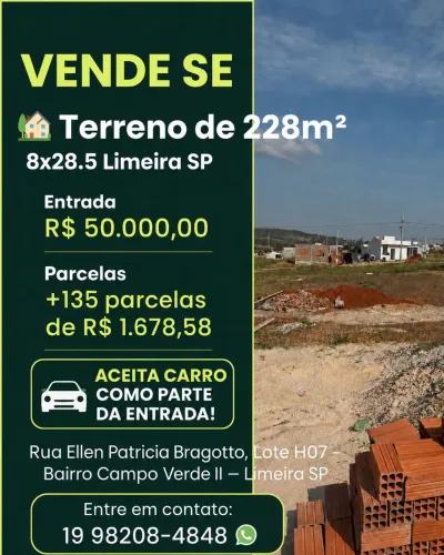 Venda terreno