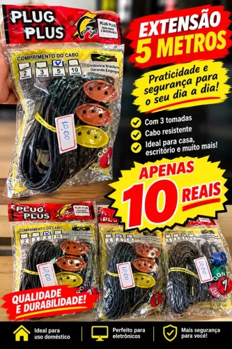 Extensão 5 METROS