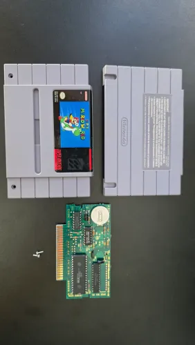 Super Mario World (mint) e Yoshi's Island Super Nintendo