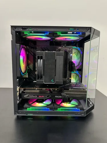 PC Gamer Ryzen 7 5700X + 16GB RAM+ RX 7600 8GB - Aceito Videogames