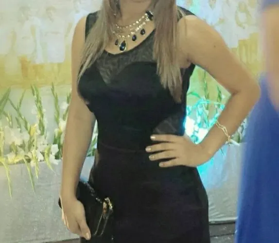 Vestido festa longo preto