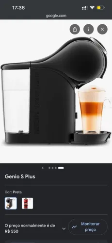 Cafeteira semi nova
