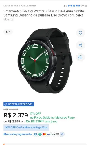 Samsung watch 6 Z 