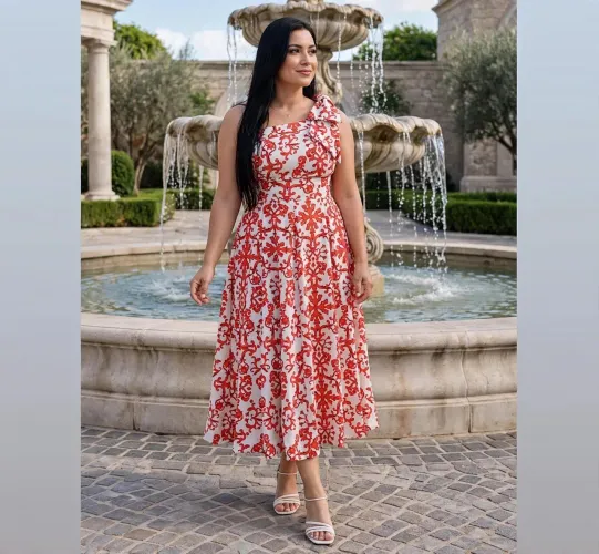 Vestido Midi - Boutique Divina Victoria