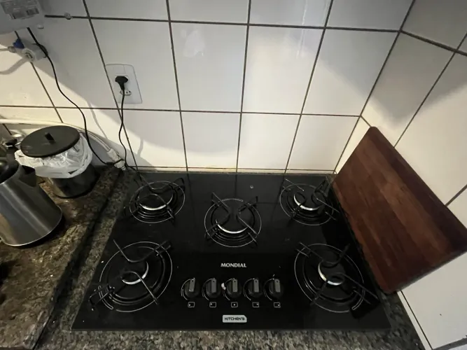 Fogão coocktop 6 bocas