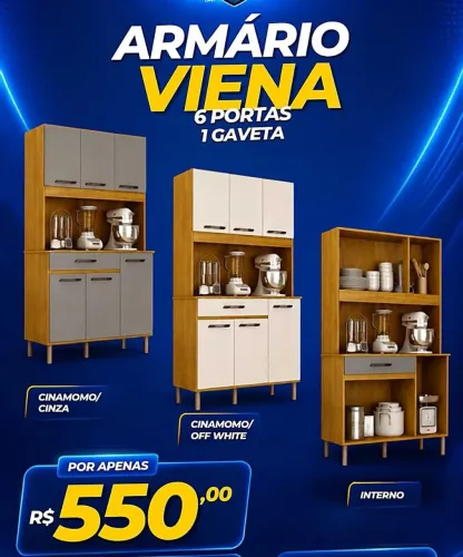 Mega promoção armários de cozinha novos