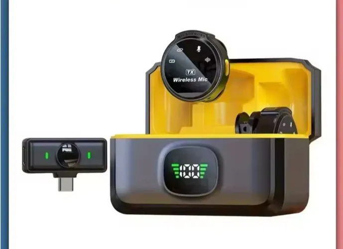Microfone de lapela J6