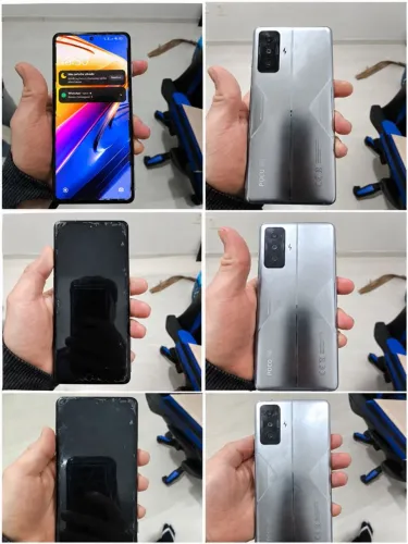 Vendo celular poco f4 gt, a tela está em perfeito estado, o que está quebrado é a peloc