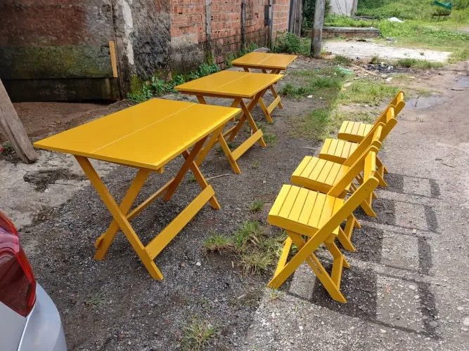 Mesa dobrável  para bar e restaurante 