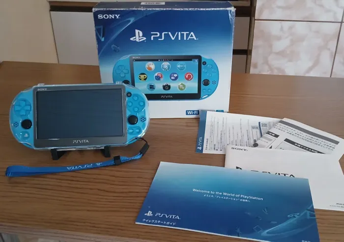 Ps vita slim aqua blue