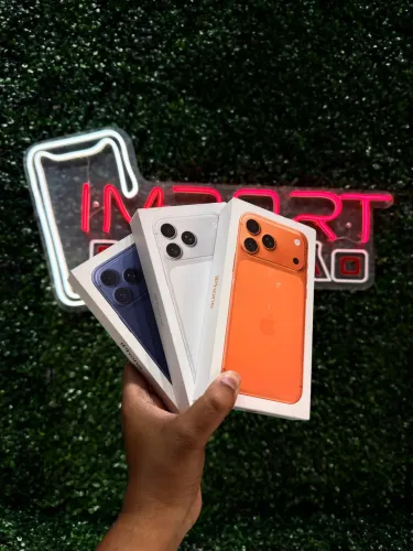iPhone 17 Pro Max 256Gb Azul e Silver 3 Peças 