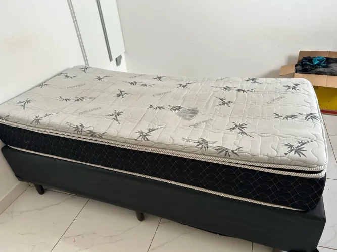 Cama box solteiro