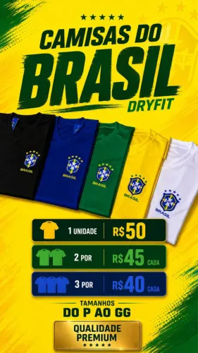 CAMISAS DO BRASIL 