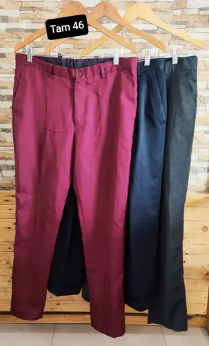 Calça social por 65,00 cada