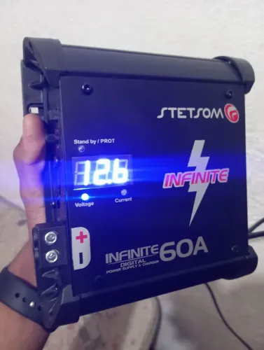Vendo fonte Stetsom 60 amperes uma vez usada está zera