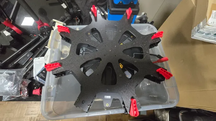 DJI S1000 parte central
