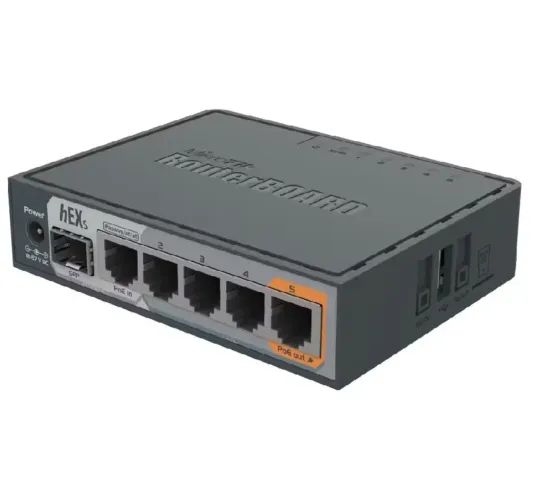  MikroTik hEX S (RB760iGS) 2 unidades por R$900
