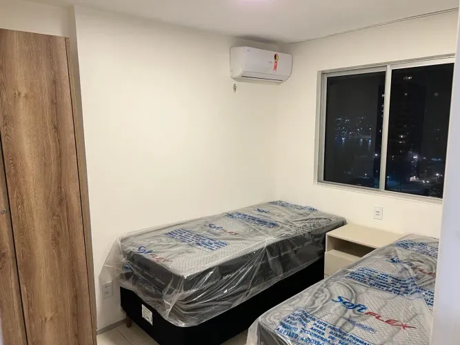 ALUGO AMERICAN FLAT 2 QUARTOS COM VISTA PARA O MAR