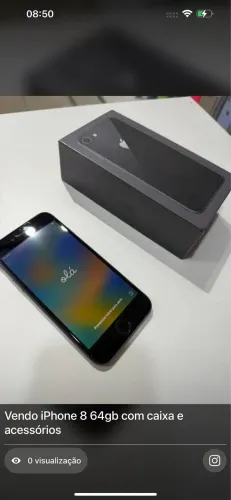 iPhone 8 64 gb MUITO NOVO