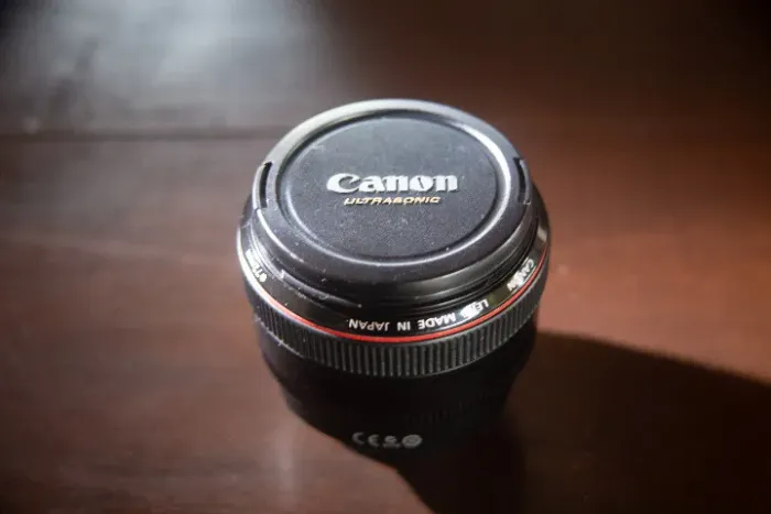 Lente Canon 50mm 1.2 L USM,  a melhor lente para sua foto ficar incrivel.
