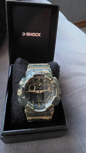 Casio G-SHOCK GA-100CM-5A Original - Camuflado - Excelente Estado