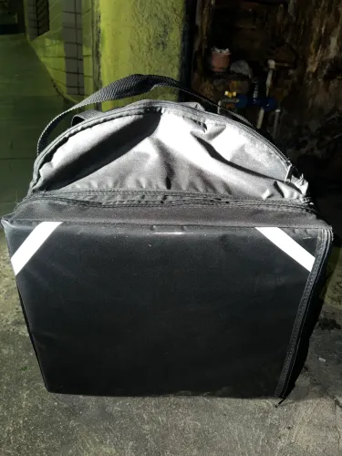 Mochila iFood novinha com isopor