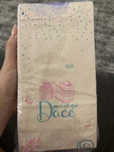 Saco de papel para doce
