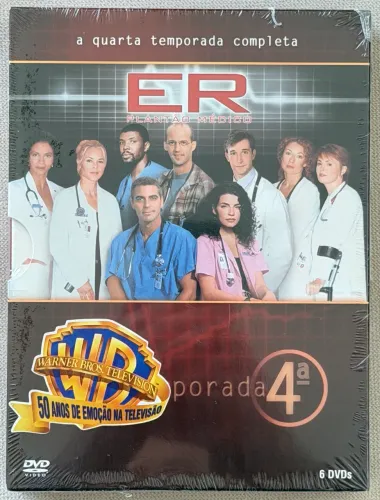Box DVD ER Plantão Médico 4ª temporada completa (original e lacrado)