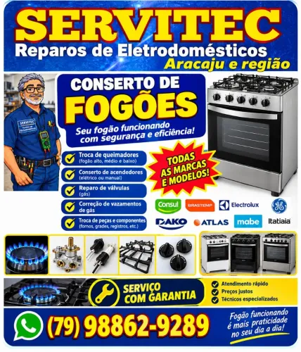Conserto  de Fogões 