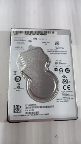 HD 1 tb SEAGATE Notebook, Xbox, Ps3, Ps4, Dvr, Pc - 017