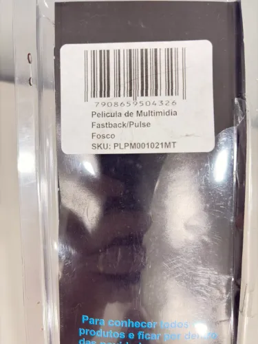 Película protetora multimídia fastback e pulse 