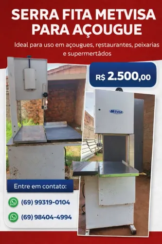 Vendo máquina Serra fita